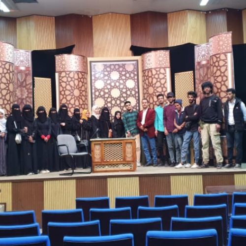 رحلة علمية الى إذاعة صنعاء والقناة الوثائقية ومركز التدريب والتأهيل الإعلامي