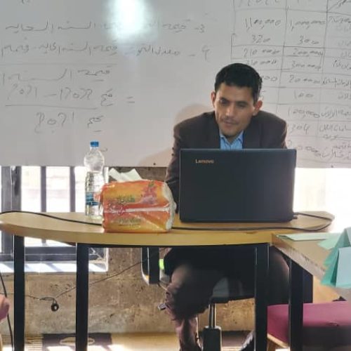 مناقشة سمنار خطة بحث الماجستير الطالب/عمران محمد عبد الله عمران